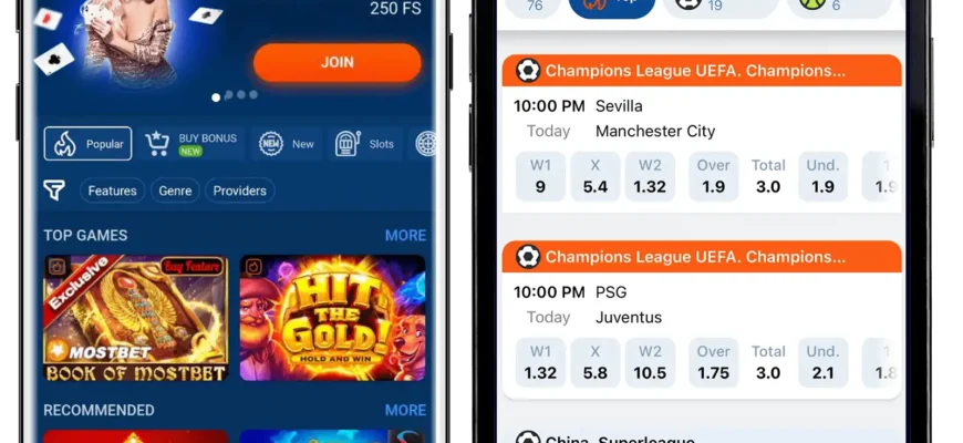 mostbet apk, app